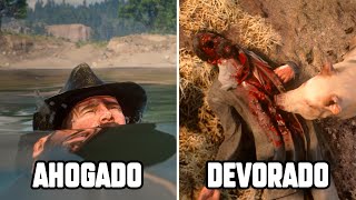 15 Detalles Demasiado Realistas de Red Dead Redemption 2 [upl. by Eneles]