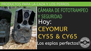 🌟📯CÁMARA DE FOTO Y VIDEOTRAMPEO CEYOMUR CY55 y CY65🌟📯 LA BELLA ES LA BESTIA Y LUEGO LA OTRA [upl. by Yromem]