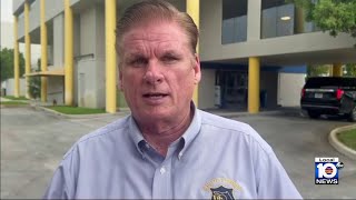 Police union head speaks to Local 10 News about Tyreek Hills detainment outside Hard Rock Stadium [upl. by Tohcnarf708]