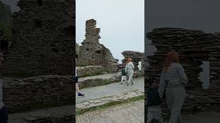 The Mystical Ruins of Tintagel Castle Journey into Arthurian Legend Tintagel Cornwall UK shorts [upl. by Etteragram]