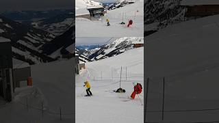 ⛷️ Support from friends  ski fail skifails skiingfails [upl. by Malca]