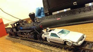 Back to the Future III Train models [upl. by Heady]