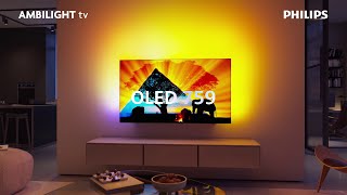 Philips Ambilight TV OLED759  OLED  TITAN OS Smart TV [upl. by Nirroc]