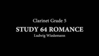 Study 64 Romance for Clarinet [upl. by Ion]