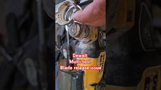 Fixing Dewalt Blade Release EASY [upl. by Niattirb]