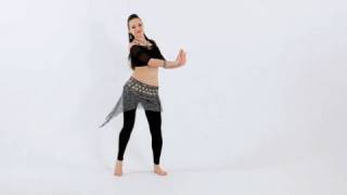 How to Do Opposite Hip Pushes  Belly Dancing [upl. by Nosnirb]