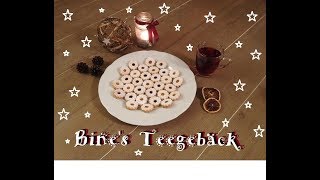 Bines Weihnachtsplätzchen amp Teegebäck Spitzbuben Rezept Ganzjahresplätzchen Teil 1 [upl. by Dor]