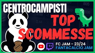 🔥⚽️ CENTROCAMPISTI  TOP SCOMMESSE 🎙️ FANTACALCIO 2324 [upl. by Eelyah]