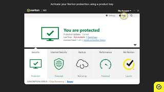 How to activate your Norton protection with a product key [upl. by Leander]