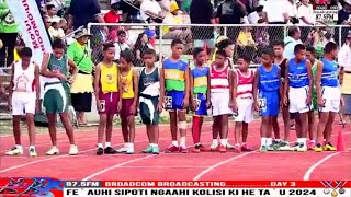 🇹🇴 Day 3 97th Annual InterCollegiate Athletics Competition Kingdom of Tonga 2024 [upl. by Nahamas265]