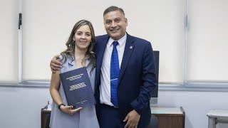 Primera graduada en Criminología de UCASAL Un hito para la Universidad [upl. by Dwane789]