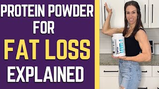 How To Use PROTEIN POWDER For WEIGHT LOSS And MUSCLE GAIN [upl. by Ydrah]