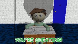 Cheating on Math Questions Baldis Basics Animation [upl. by Kluge]