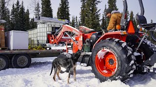 Clearing the Path at the New Cabin  We Move In [upl. by Idac]