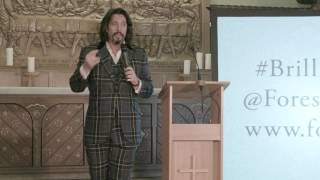 Laurence LlewelynBowen speaks at the Brilliance of William Morris  Forest School [upl. by Drahsar]