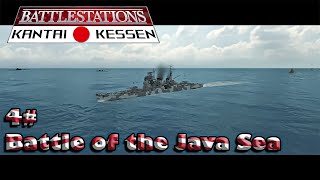 Battlestations Pacific Kantai Kessen Japan Campaign 3 Battle of the Java Sea [upl. by Nicolina]