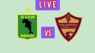 Stellenbosch FC vs AS Vita Club live CAF Confederation Cup 2024 [upl. by Viscardi511]