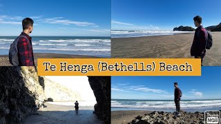 Bethells Te Henga  Beach one of the most popular beaches on the western coast of Auckland NZ [upl. by Broderic]