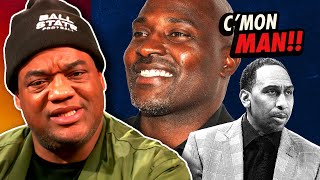 Marcellus Wiley Calls Out Stephen A Smith Defends Whitlock [upl. by Ecnahc]