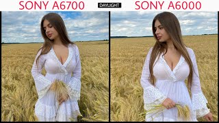 Sony A6700 Vs Sony A6000  Camera Test Comparison [upl. by Aninat]