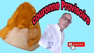 couronne provisoire méthode directe [upl. by Anaeirb]