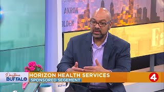 Daytime Buffalo Horizon Health Services talks about mental health and their resources  Sponsored S [upl. by Annaerda667]