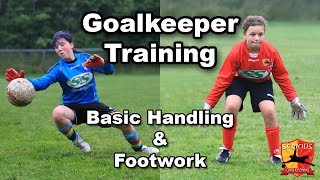 Goalkeeper Training  U10U12  SeriousGoalkeepingnet [upl. by Suriaj90]