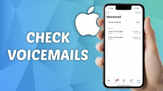 How to Check Voicemails on iPhone [upl. by Eeralav]