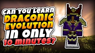 Basic Tutorial on Draconic Evolution 1122 IN 10 MINUTES [upl. by Ahsiatal140]