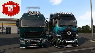 ets2 promods 272 episode 18 [upl. by Kcirdot]