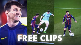 LIONEL MESSI 4K CLIPS  NO WATERMARK  VS MAN CITY [upl. by Minardi]