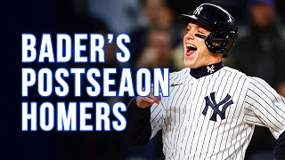 All 5 of Harrison Baders Postseason Home Runs in 2022 [upl. by Trinia]