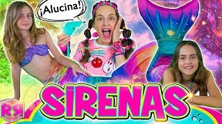 🧜‍♀️ ME CONVIERTO en SIRENA a las 3 AM 🐬 24 HORAS siendo la SIRENITA [upl. by Yrojram]