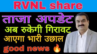 rail Vikas Nigam share latest news today  RVNL share analysis today [upl. by Naras27]