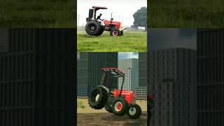 game vs real tractor stunt 😱 [upl. by Auhsaj]