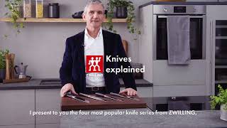 About our Knives Top 4 Knife Series  ZWILLING [upl. by Rissa]