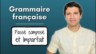 Passé composé et Imparfait en français  10 exemples faciles [upl. by Syverson713]