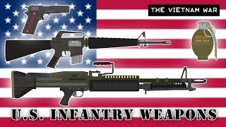 US Infantry Weapons Vietnam War [upl. by Mireielle]