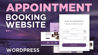 How To Make an Appointment Booking Website [upl. by Cummine]