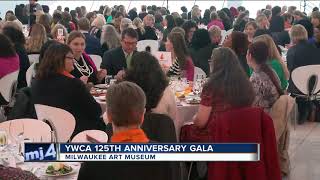 Julia Fello emcees YWCA 125th Anniversary Gallery [upl. by Belford148]