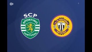 Sporting Clube de Portugal VS Nacional Taça da Liga [upl. by Enilemme]