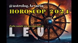 HOROSCOP 2024 ♌ Zodia LEU cu ASTROLOG ACVARIA ⭐Evadarea din rutina si eliberare de reguli [upl. by Aisetal]