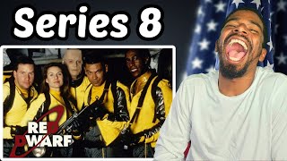 Red Dwarf S8 E1  Back in the Red Part 3  AMERICAN REACTS [upl. by Ecnarrot]