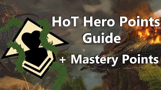 HoT Hero Point Guide for Beginners  Masteries I Guild Wars 2 [upl. by Ayoral]