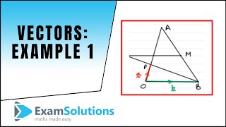 Vectors  Example 1  ExamSolutions [upl. by Bayless]