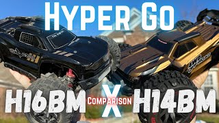 MJX Hyper Go H16BM vs H14BM Comparison  Amazon Best Budget RCs [upl. by Onavlis]