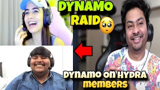 Dynamo Raid Masti Srishti 🥺 Dynamo Emotional Words For HYDRA Memebers [upl. by Htebasile]