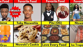 Skeem Saam ACTORS and Their Favourite FOODS [upl. by Flanders]