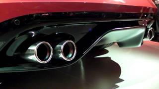 Jaguar FType V8S exhaust overrun  Snap Crackle and Pop [upl. by Minsk911]