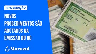 Novos procedimentos são adotados na emissão do RG [upl. by Buzzell420]